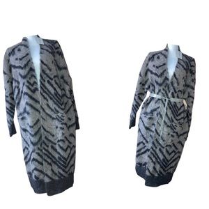 By MALENE BIRGER Knitted Open Front Cardigan Coat